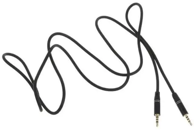 Alt view image 2 of 3 - 4 Pole TRRS 2.5mm Male to Male Audio Aux Cable, 2.5 Jack Stereo Headphone Audio Connector Cord