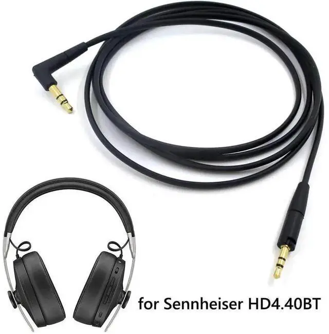 Alt view image 2 of 4 - 3.5mm to 2.5mm Replacement Headphone Audio Cable, Upgrade Core Wire Compatible with Sennheiser HD400S HD350BT HD4.30 Headsets