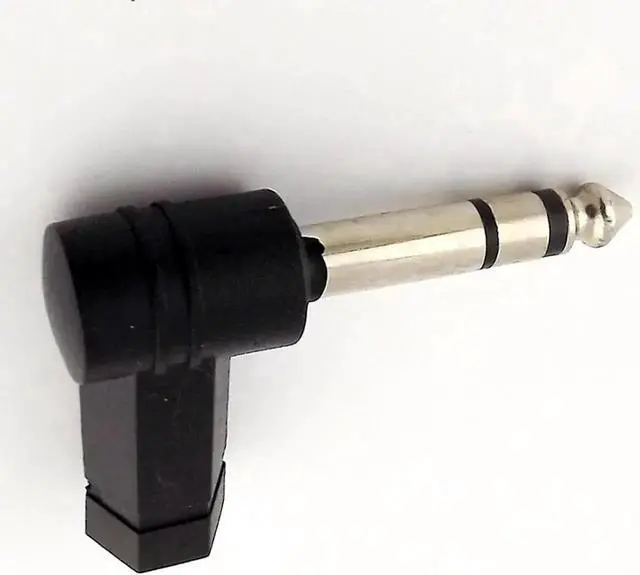 Alt view image 4 of 6 - 1Pcs 3.5mm 1/8" Stereo Female to 6.35mm 1/4" Mono Male Audio Adapter Plug, TRS Speaker Audio Converter Connector
