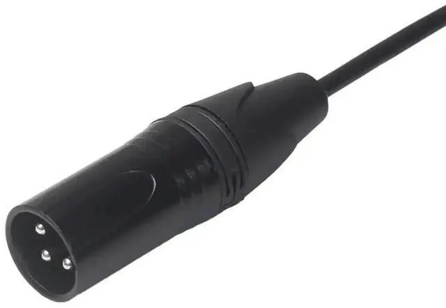 Alt view image 4 of 4 - 3.5mm to 3 Pin XLR Male Audio Adapter Cable, Professional Mic Converter Cord for Wireless Microphone Transmitter