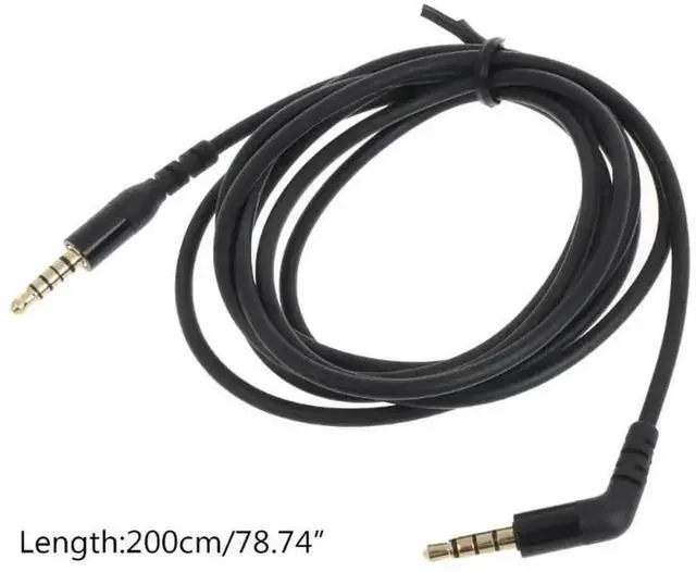Alt view image 3 of 3 - Upgraded 3.5mm Aux Replacement Audio Cable for SteelSeries Arctis Nova Pro Headphones, Durable Braided Aux Wire Cord
