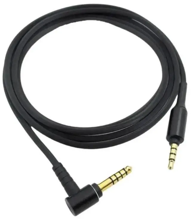Alt view image 2 of 3 - 3.5mm Aux Audio Replacement Cable Compatible with Sony WH1000XM2/XM3/XM4/XM5 H900N MDR-1A 1000X ATH-MS R7 Headphones
