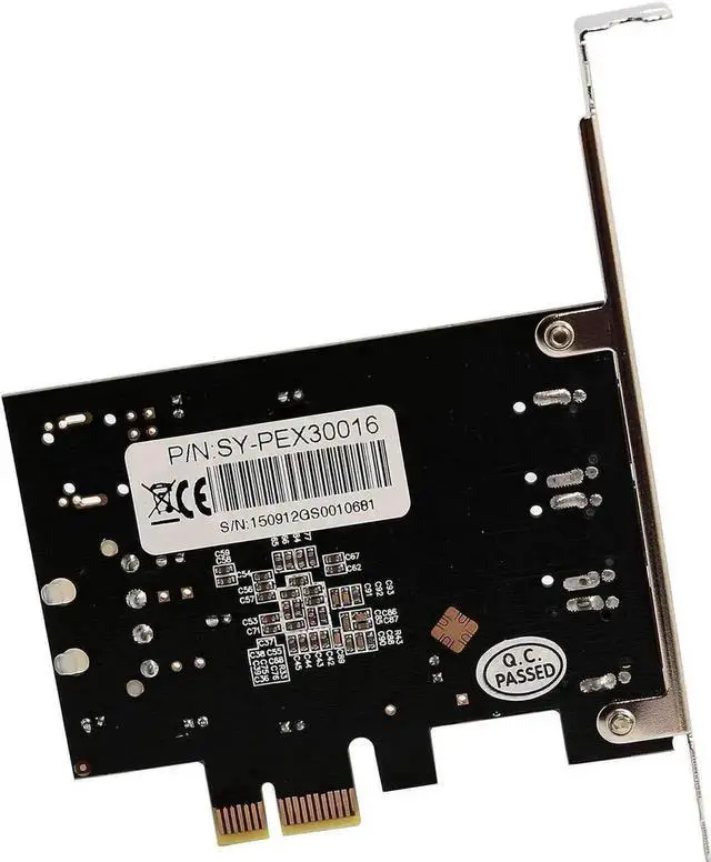 Alt view image 6 of 6 - SY-PEX30016 PCIe 1.1 x1 FireWire 1394 Expansion Card, TI XIO2213B Chipset 3-Port IEEE1394B & 1394A Controller, Legacy Driver Required for Windows 8/10