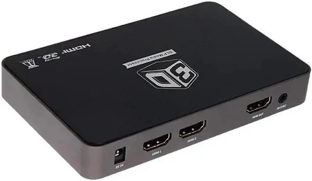Alt view image 4 of 5 - 2D to 3D HDMI Video Converter, Convert Left/Right & Up/Down Format to 3D, Compatible with Projector & Blu-Ray Player, US Power Plug