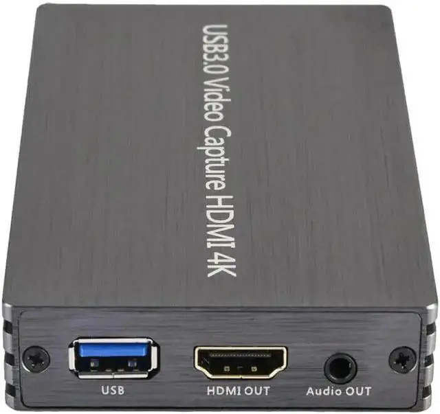 Alt view image 2 of 7 - 4K HDMI to USB 3.0 Video Capture Card Dongle, 1080P HD Recording Adapter Compatible with Windows Mac Linux