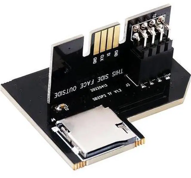 Alt view image 7 of 7 - AJMRTC SD2SP2 Pro Micro SD TF Card Reader Adapter SDLoader Swiss Mod for Nintendo GameCube NGC Serial Port 2, Plug and Play NTSC Console Homebrew ISO Retro Gaming PCB Storage Accessory
