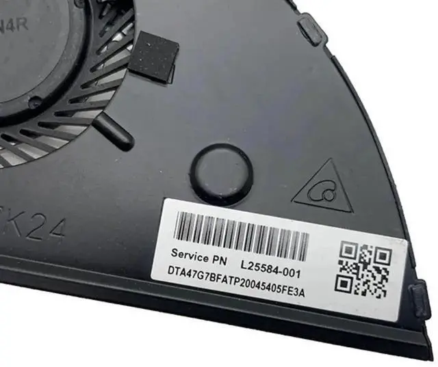 Alt view image 2 of 2 - L25584-001 CPU Cooling Fan Replacement for HP Pavilion 15-CW 15-CS Series TPN-Q210 Laptop Cooler