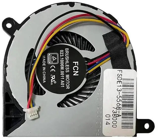 Alt view image 2 of 3 - CPU Cooling Fan Replacement for Dell Inspiron 13 15 2-in-1 5368 5378 5379 5568 5578 7368 7378 7569 7579 Latitude 3379 3390 P58F P69G Convertible Laptop Cooler