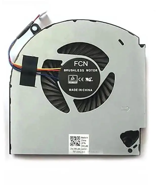 Alt view image 3 of 6 - Dual CPU GPU Cooling Fan MG75090V1-C060-S9A MG75090V1-C070-S9A Replacement for Dell Alienware 17 R4 R5 P31E ALW17C, OEM Part 0K2PKV 04RFW1 DC5V 4-Pin PWM Gaming Laptop Cooler