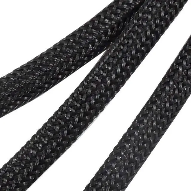 Alt view image 3 of 4 - 3 Pack 4 Pin PWM Fan Splitter Cable 1 to 3, Black Braided Sleeved CPU Fan Y Splitter Adapter, PC Case Fan Extension Power Cord