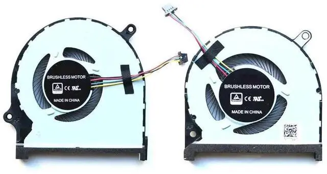 Main image of New CPU GPU Dual Cooling Fan Replacement for Dell Inspiron 15 7590 7591 P83F, Fan DFS5K12114262D FM6A DFS5K22115371D FM69 OEM Part 0MPHWF 0861FC