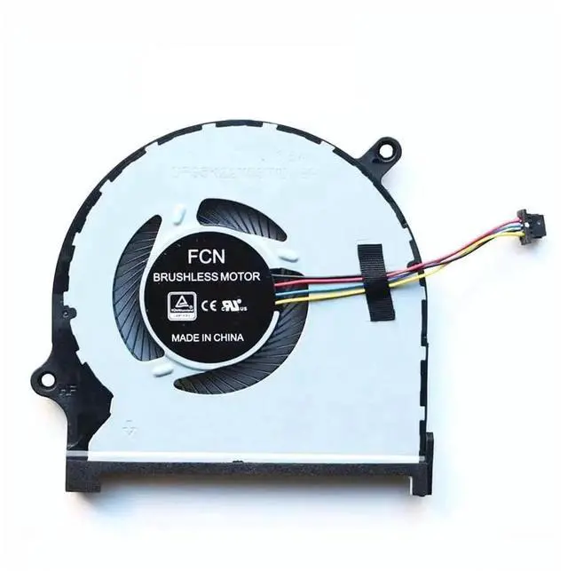 Alt view image 2 of 6 - New CPU GPU Dual Cooling Fan Replacement for Dell Inspiron 15 7590 7591 P83F, Fan DFS5K12114262D FM6A DFS5K22115371D FM69 OEM Part 0MPHWF 0861FC