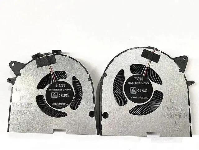 Main image of New CPU GPU Dual Cooling Fan Replacement for Lenovo Legion Y540P Y545P Y7000P 2019 GTX1050, Fan DFS501105PR0T FKU0 DFS200105200T FKTY