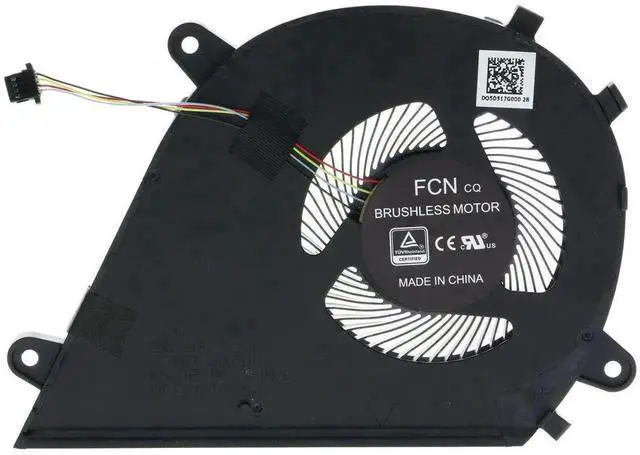 Alt view image 2 of 5 - New CPU GPU Dual Cooling Fan Replacement for ASUS Mars15 VX60 VX60GT VivoBook K571 X571 F571 Series, Fan DFS2000054M0T FMOG DFS2000054L0T FMOF