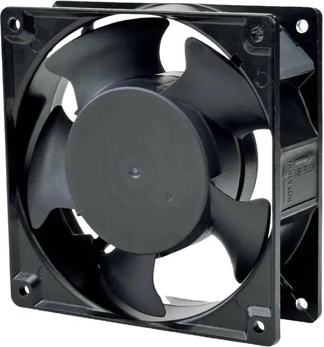Alt view image 6 of 7 - SUNON SP103A 1123LST.GN 12038 AC 115V Dual Ball Bearing Cooling Fan 2300RPM 2-Pin for Industrial Cabinet