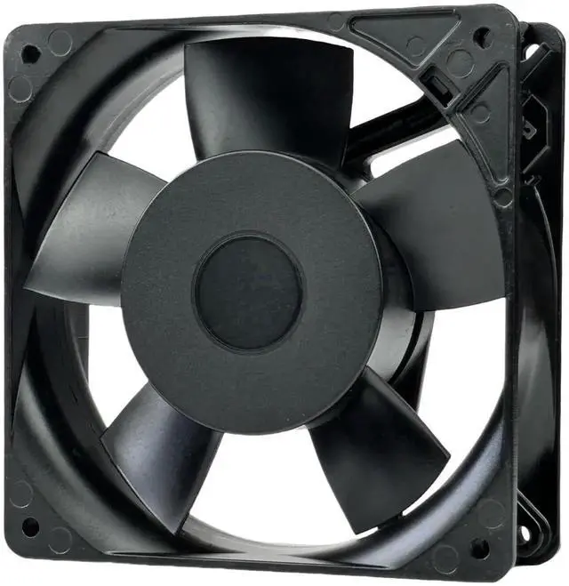 Alt view image 4 of 7 - NMB 4715FS-23T-B50 12038 Axial Cooling Fan 230VAC 0.09/0.08A 50/60Hz 120x120x38mm Cabinet Cooling Fan