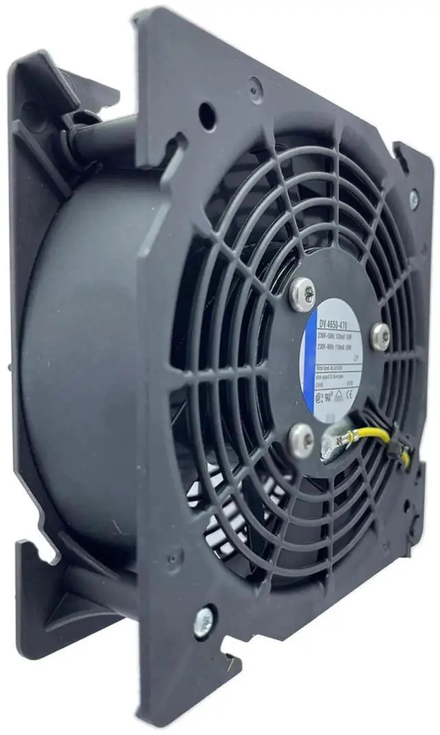Alt view image 7 of 7 - New Ebmpapst DV4650-470 AC Axial Cooling Fan 120×120×38mm 230V 110/120mA 18/19W 50/60Hz Industrial Cabinet Fan