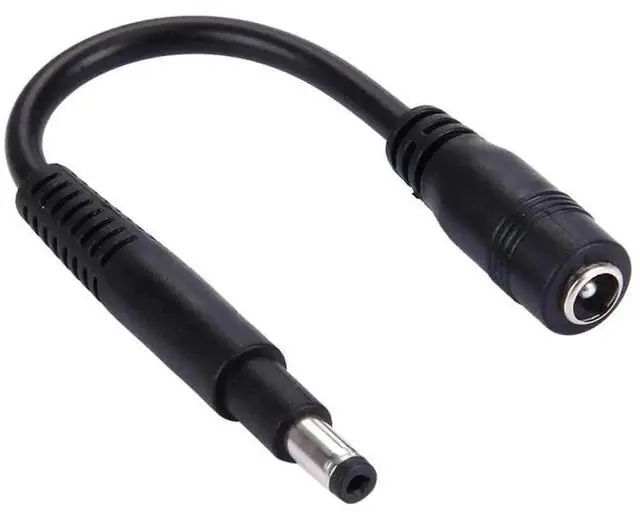 Alt view image 2 of 4 - 10cm DC Power Converter Cable 4.8×1.7mm Male to 5.5×2.1mm Female Laptop Charging Connector Cord