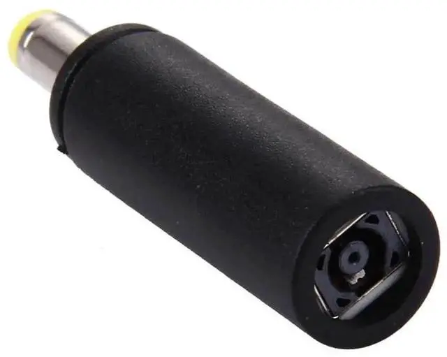 Alt view image 2 of 3 - Black DC Power Adapter Converter, 4.5×3.0mm Female to 5.5×2.1mm Male for Laptops