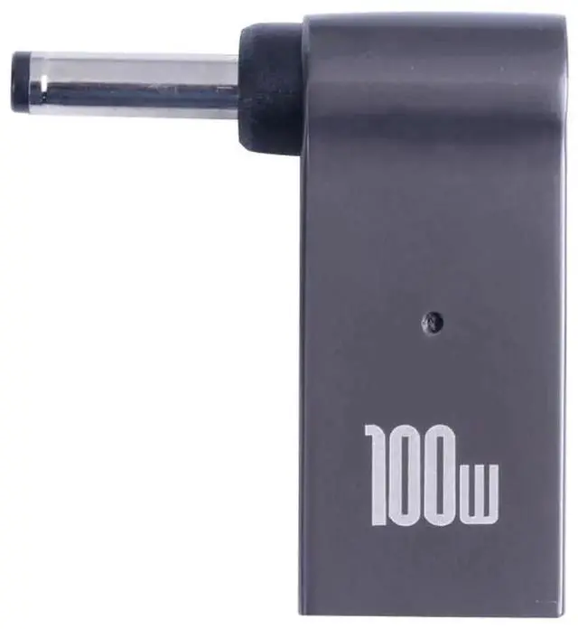 Alt view image 3 of 5 - 100W USB-C Female to DC 3.5x1.35mm Male Laptop PD Charging Adapter