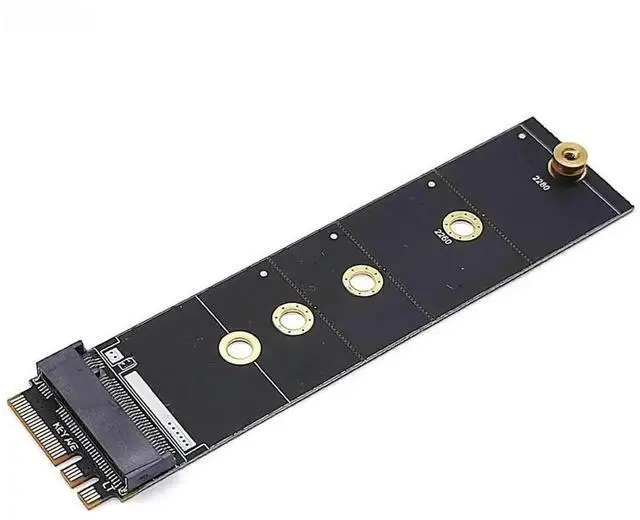 Main image of M.2 Key A-E to Key-M NVMe Adapter Card NGFF WiFi Slot to M2 NVMe SSD Riser Support 2230 2242 2260 2280