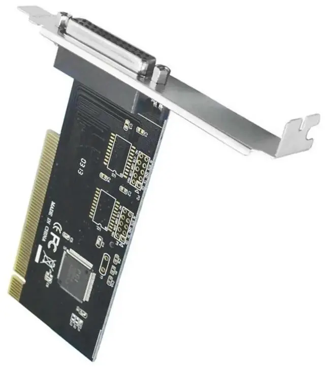 Alt view image 2 of 4 - PCI to DB25 Parallel Port Expansion Card PCI LPT Printer Port Controller Adapter For Desktop PC