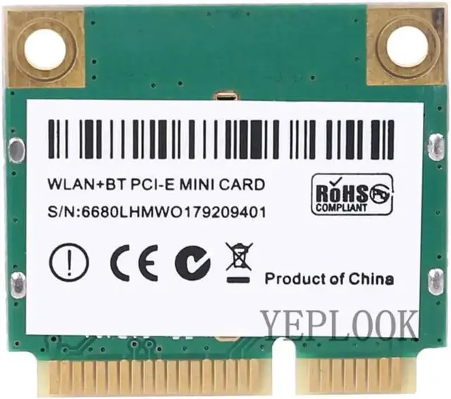 Alt view image 3 of 5 - Wireless-AC 8260NGW Mini PCI-E WiFi Card, Dual Band 2.4G/5GHz 300+867Mbps WiFi Bluetooth 4.2 Network Adapter