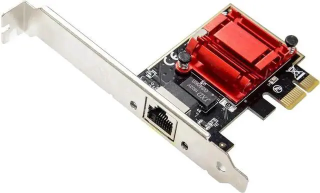 Main image of Single Port Gigabit PCIe x1 Network Card, Intel I210 Chip Wired LAN Adapter SY-PEX24068