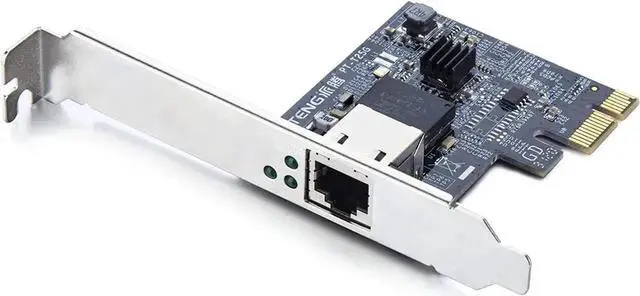 Alt view image 4 of 6 - PCIe 2.1 x1 2.5GBase-T Ethernet Adapter, Realtek RTL8125 Chip Single RJ45 2500Mbps LAN Card for Windows Server & Linux Systems