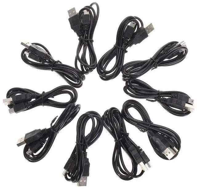 Alt view image 3 of 3 - 10 Pack 1M Fast Charging USB Power Cables, Replacement Charging Cord Compatible with Game 3 Controllers