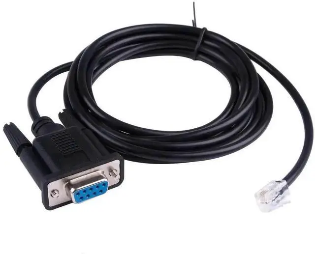 Main image of DB9 RS232 Serial to RJ22 Adapter Cable TLS2200 PC to Thermal Printer Connection Cord