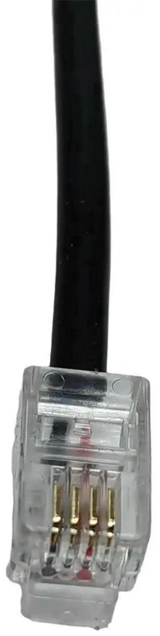 Alt view image 2 of 3 - Meade 505 RS232 Serial Cable DB9 to RJ9 4P4C Crystal Adapter Wire Telescope PC Control Signal Cord