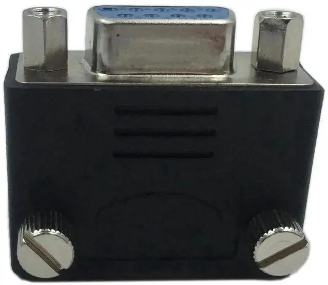 Alt view image 2 of 6 - DB9 9Pin RS232 Male to Female Serial Gender Changer Adapter Coupler Extension Connector