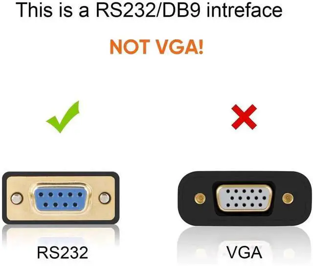 Alt view image 3 of 7 - CableCreation USB 2.0 to DB9 RS232 Female Serial Converter Cable, Authentic FTDI Chip USB to RS232 Adapter Black for CNC Cash Register Industrial Equipment Scanner Modem