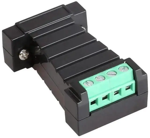 Alt view image 2 of 5 - Passive RS232 to RS485 Serial Converter, Port-Powered Bidirectional Communication Adapter with Surge Protection