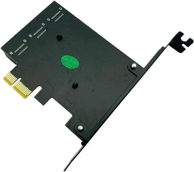 Alt view image 5 of 6 - 6 Ports PCIe X1 SATA 3.0 Expansion Card, 6Gbps PCI Express SATA III Controller Adapter Card Compatible with Windows System