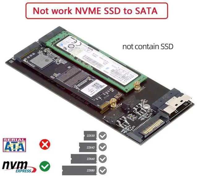 Alt view image 6 of 7 - Dual M.2 Key-M NVMe to SFF-8087 SFF-8654 Slimline 8X PCIe 3.0/4.0 VROC RAID0 Hyper Adapter Card, AHCI NVMe Breakout Riser Storage Controller Card