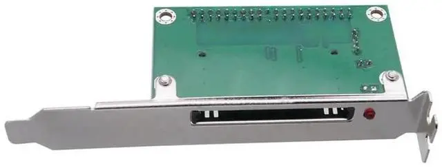 Alt view image 5 of 6 - Compact Flash to 40/39-Pin IDE Bootable Adapter Card with PCI Bracket Panel, CF Memory Card to Desktop IDE Storage Converter