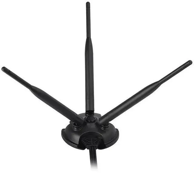 Alt view image 5 of 6 - 6dBi Dual Band Magnetic Base WiFi Antenna 2.4GHz/5.8GHz RP-SMA for Router, Gateway & PCIe WiFi Card