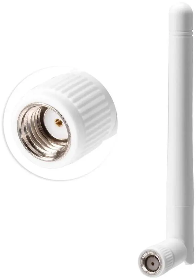 Main image of 3dBi Dual Band WiFi Antenna RP-SMA 2.4GHz 5GHz 5.8GHz Replacement External Wireless Antenna for Router IP Camera AP USB WiFi Adapter