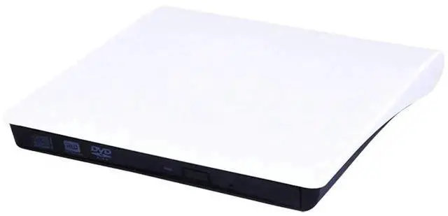 Alt view image 5 of 6 - Slim White USB 3.0 External DVD RW CD Burner Optical Drive Compatible with Mac Notebook Desktop PC Windows 7/8/10