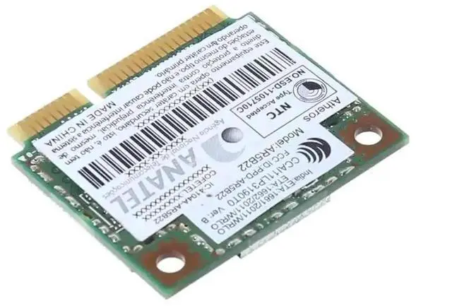 Alt view image 2 of 6 - AR9462 AR5B22 WB222 Half Mini PCIe WiFi Card, 300Mbps Dual Band Wireless Adapter with Bluetooth 4.0 for Laptop & Desktop PC