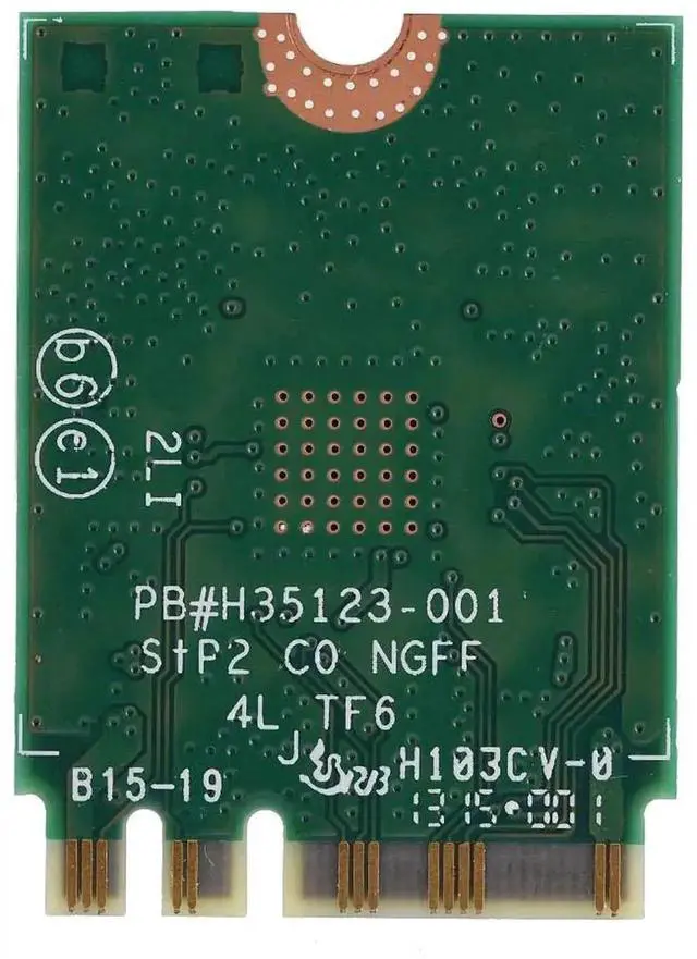 Alt view image 2 of 7 - Intel AC7265 NGFF M.2 WiFi Card, Dual Band 2.4G/5GHz 802.11ac Wireless Network Adapter with Built-in Bluetooth