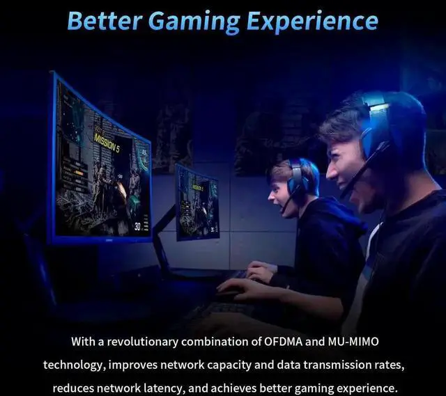 Alt view image 5 of 7 - AX200NGW WiFi 6 PCIe Wireless Card for Desktop PC, Dual Band Adapter with Bluetooth 5.2, MU-MIMO & OFDMA, Ultra Low Latency, Compatible with Windows 10/11 64-bit