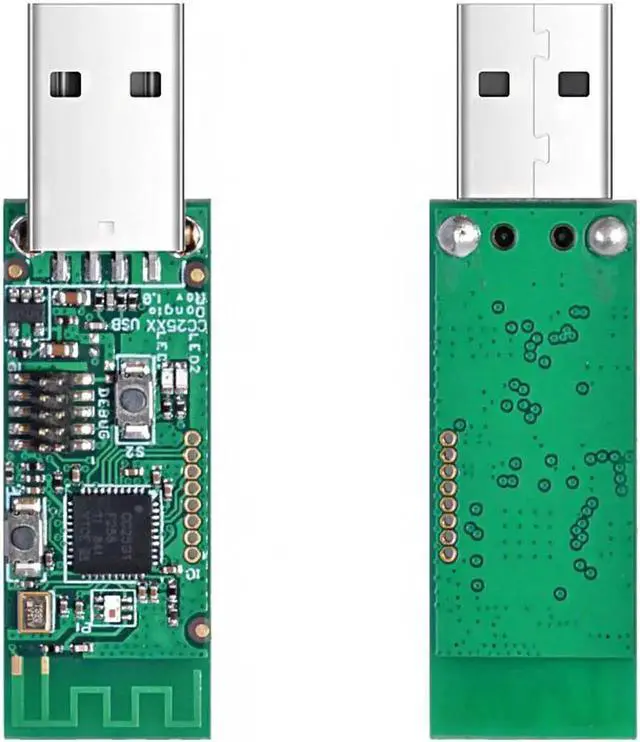Alt view image 5 of 7 - 3 Pack CC2531 USB Zigbee Bare Board Packet Sniffer Protocol Analyzer Dongle, Compatible with BASICZBR3 & S31 Lite zb