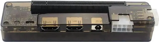 Alt view image 5 of 7 - EXP GDC Beast Series M.2 M Key External GPU Dock, Laptop PCIe External Graphics Docking Station, Mini PCI-E Compatible, No Built-in Power Supply