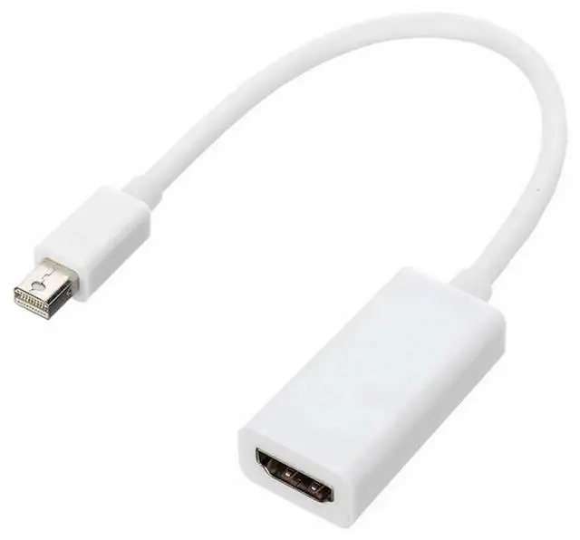 Main image of Mini DP to HDMI Female Audio Video Adapter, Mini DisplayPort Converter Compatible with 2011-2015 Laptops