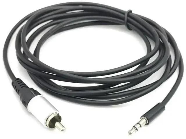 Alt view image 3 of 3 - 200cm 3.5mm Male to 3 RCA Male AUX Audio Cable, Stereo RCA Cord for Phones, Amplifiers & Home Theater Systems