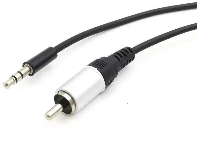 Alt view image 2 of 3 - 200cm 3.5mm Male to 3 RCA Male AUX Audio Cable, Stereo RCA Cord for Phones, Amplifiers & Home Theater Systems