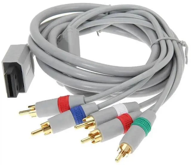Alt view image 2 of 4 - 1080P 5RCA Component AV Cable, HD Video Audio Cord Compatible with Nintendo Wii & HDTVs